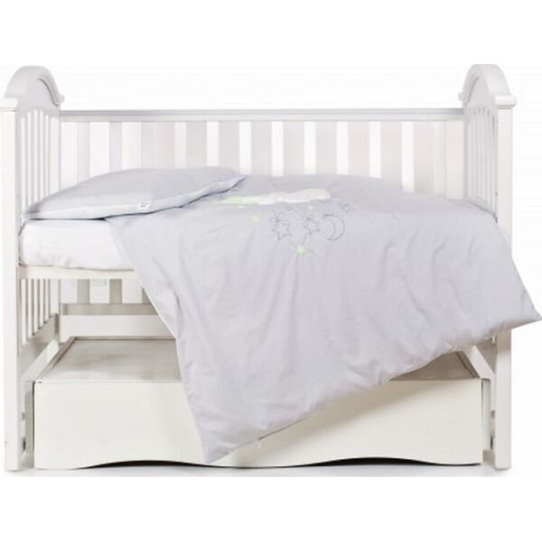 Комплект постельного белья детский Babycentre & Twins Moonlight 4011-ZBTMO-010, grey
Комплект постельного белья детский Babycentre & Twins Moonlight 4011-ZBTMO-010, grey