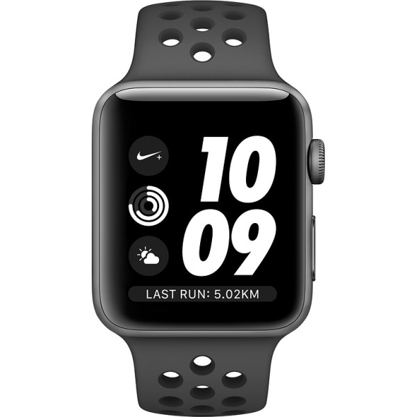 Смарт-часы Apple Watch Nike+ Series 3 GPS, 38mm Space Grey Aluminium Case with Anthracite/Black Nike Sport Band (MTF12FS/A)
Смарт-часы Apple Watch Nike+ Series 3 GPS, 38mm Space Grey Aluminium Case with Anthracite/Black Nike Sport Band (MTF12FS/A)