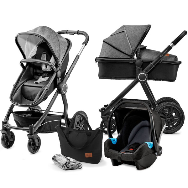 универсальная 3 в 1 Kinderkraft Veo Black/Gray (KKWVEOBLGR3000)