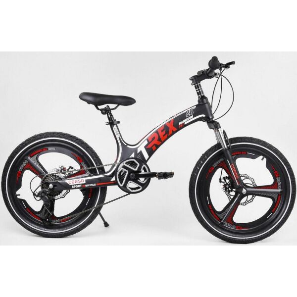 Детский спортивный велосипед 20’’ CORSO «T-REX» 90860 (1) магниевая рама, 7 скоростей, собран на 75
Детский спортивный велосипед 20’’ CORSO «T-REX» 90860 (1) магниевая рама, 7 скоростей, собран на 75
