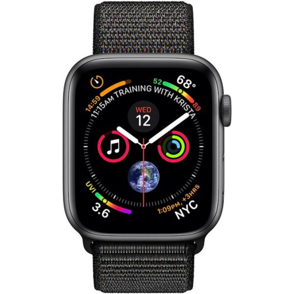 Apple Watch Series 4 GPS + LTE 40mm Gray Alum. w. Black Sport l. Gray Alum. (MTUH2, MTVF2)
Apple Watch Series 4 GPS + LTE 40mm Gray Alum. w. Black Sport l. Gray Alum. (MTUH2, MTVF2)