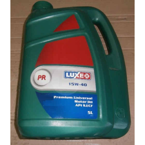 Моторное масло LUXE Супер 15W40 SJ / CF (20л) 
Моторное масло LUXE Супер 15W40 SJ / CF (20л)