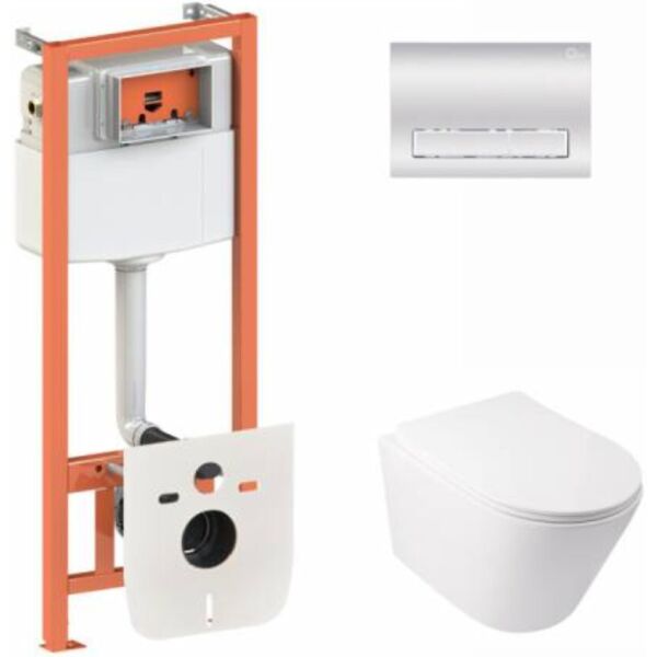 Набор Qtap Инсталляция 3 В 1 Nest Qt0133M425 С Панелью Смыва Линейной Qt0111M08381Crm + Унитаз С Сиденьем Swan Qt16335178W
Набор Qtap Инсталляция 3 В 1 Nest Qt0133M425 С Панелью Смыва Линейной Qt0111M08381Crm + Унитаз С Сиденьем Swan Qt16335178W