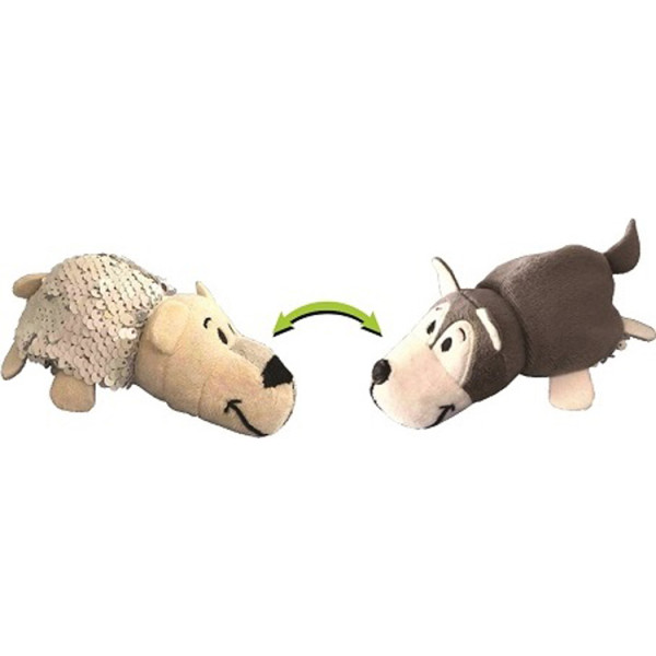 Мягкая игрушка с пайетками 2 в 1 ZooPrяtki - Хаски -Полярный Медведь (12 cm) (558IT-ZPR)
Мягкая игрушка с пайетками 2 в 1 ZooPrяtki - Хаски -Полярный Медведь (12 cm) (558IT-ZPR)