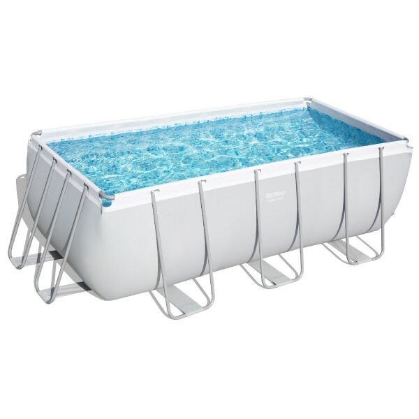 Бассейн каркасный Bestway 412х201х122 см (56457) с песочным фильтром и лестницей
Бассейн каркасный Bestway 412х201х122 см (56457) с песочным фильтром и лестницей