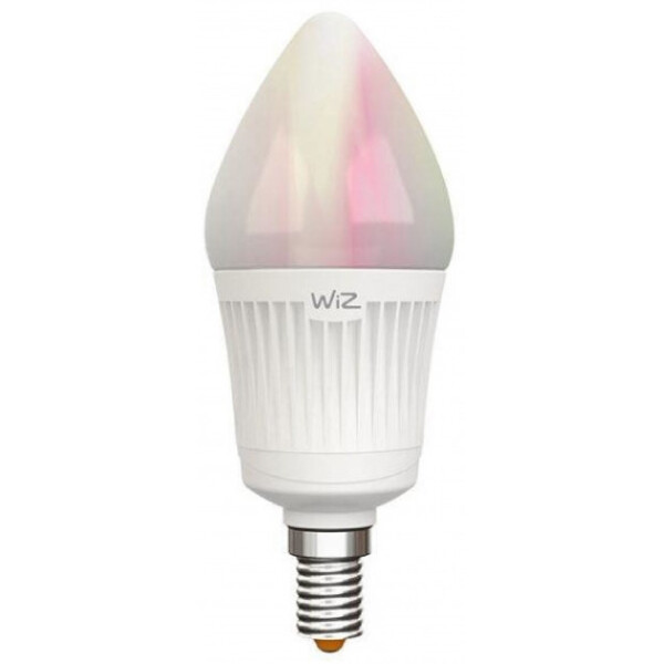 Лампа светодиодная WiZ Connected WiZ30 WiFi RGB+ССТ 7W E14 470lm 2200К-6500К (WZ0143081)
Лампа светодиодная WiZ Connected WiZ30 WiFi RGB+ССТ 7W E14 470lm 2200К-6500К (WZ0143081)
