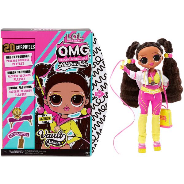 Игровой набор с куклой L.O.L. Surprise! O.M.G. Sports Doll - Гимнастка с аксессуарами (577515)
Игровой набор с куклой L.O.L. Surprise! O.M.G. Sports Doll - Гимнастка с аксессуарами (577515)