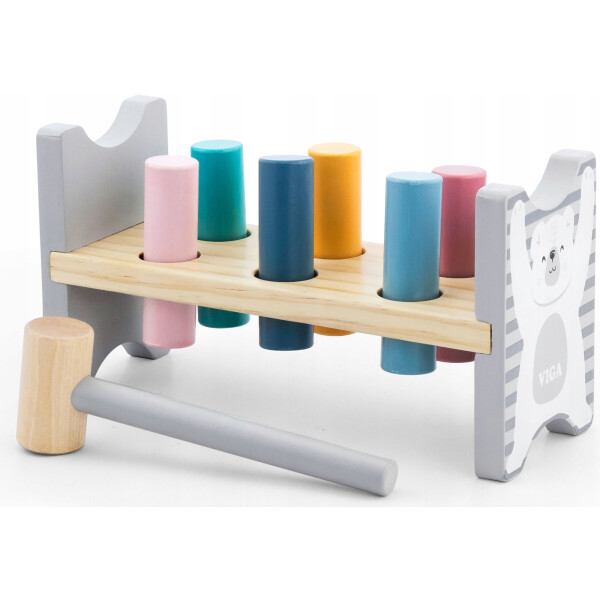 Стучалка Viga Toys PolarB Гвоздики (44009) 
Стучалка Viga Toys PolarB Гвоздики (44009)