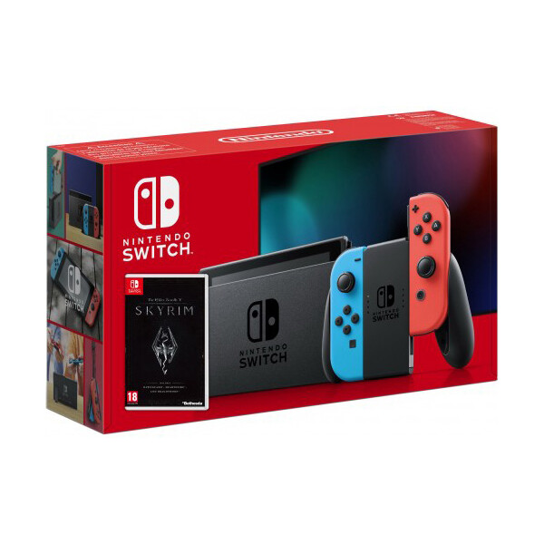 Nintendo Switch Neon Blue-Red (Upgraded version) + Игра The Elder Scrolls V: Skyrim (русская версия)
Nintendo Switch Neon Blue-Red (Upgraded version) + Игра The Elder Scrolls V: Skyrim (русская версия)