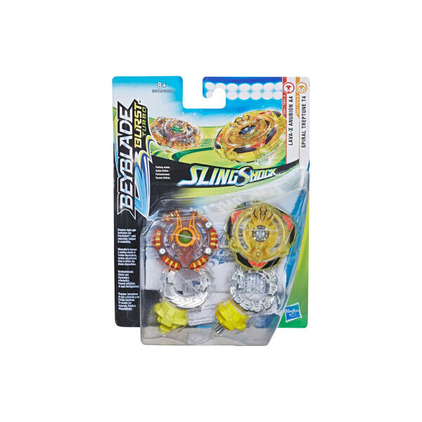 Волчки Hasbro Beyblade Slingshock Dual Pack Spiral Treptune T4 и Lava-X Anubion A4 (E4604_E4744)
Волчки Hasbro Beyblade Slingshock Dual Pack Spiral Treptune T4 и Lava-X Anubion A4 (E4604_E4744)