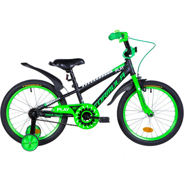 Велосипед 18" Formula PLAY 14G рама-9,5" ST черно-зеленый с крылом Pl 2020 (RET-FRK-18-033)
Велосипед 18" Formula PLAY 14G рама-9,5" ST черно-зеленый с крылом Pl 2020 (RET-FRK-18-033)