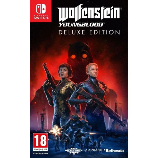 Диск с игрой Для Nintendo Switch Wolfenstein: Youngblood Deluxe Edition (ваучер на скачивание) (русская версия)
Диск с игрой Для Nintendo Switch Wolfenstein: Youngblood Deluxe Edition (ваучер на скачивание) (русская версия)