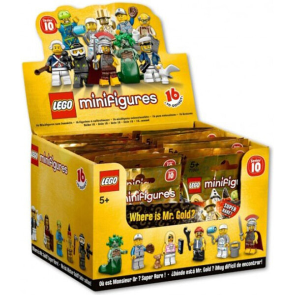 LEGO Minifigures Серия 10: полная коллекция (71001)
LEGO Minifigures Серия 10: полная коллекция (71001)