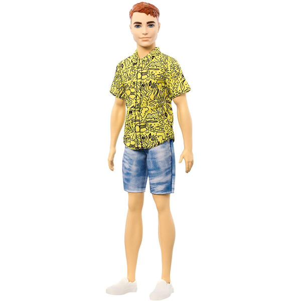 Кукла Barbie Модник Ken Fashionistas Doll with Red Hair and Graphic Yellow Shirt 139 GHW67
Кукла Barbie Модник Ken Fashionistas Doll with Red Hair and Graphic Yellow Shirt 139 GHW67