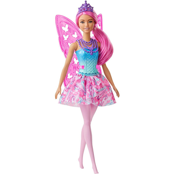 Кукла Barbie Дримтопия Фея с малиновыми волосами Dreamtopia Fairy Doll, Pink Hair and Wings GJJ99
Кукла Barbie Дримтопия Фея с малиновыми волосами Dreamtopia Fairy Doll, Pink Hair and Wings GJJ99
