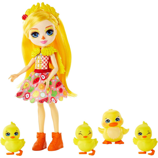 Кукла Enchantimals Утенок Дина и Слош с утятами Dinah Duck Doll with Slosh Family GJX45
Кукла Enchantimals Утенок Дина и Слош с утятами Dinah Duck Doll with Slosh Family GJX45