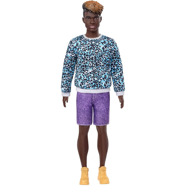Кукла Barbie Модник Ken Fashionistas Doll Sculpted Dreadlocks with Ombre Hair Animal-Print Sweatshirt 153 GHW69
Кукла Barbie Модник Ken Fashionistas Doll Sculpted Dreadlocks with Ombre Hair Animal-Print Sweatshirt 153 GHW69