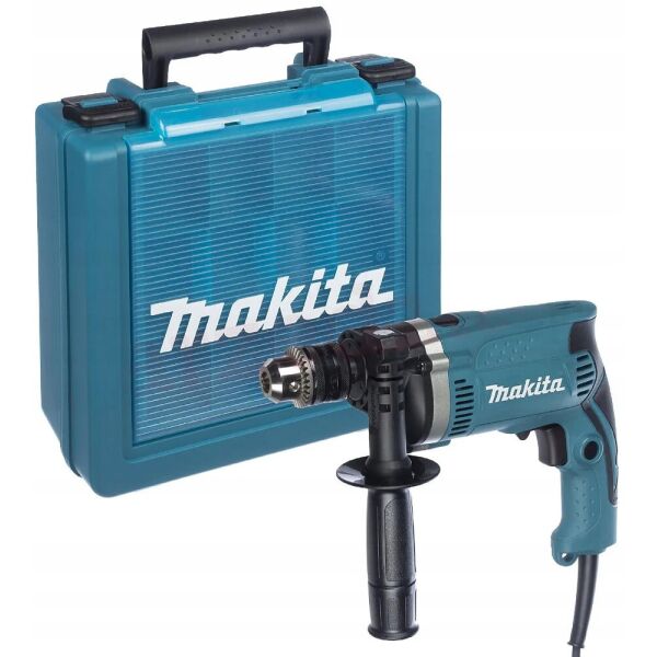 Дрель ударная Makita HP1630K + кейс + набор сверл по металлу HSS-R Promotion (25 шт.) (HP1630KX)
Дрель ударная Makita HP1630K + кейс + набор сверл по металлу HSS-R Promotion (25 шт.) (HP1630KX)