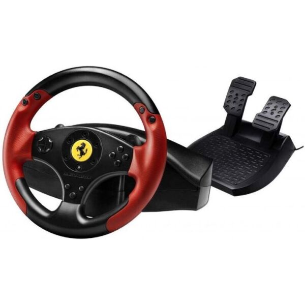 Проводной руль Thrustmaster Ferrari Racing Wheel Red Legend Edition 4060052 с педалями 24 см Красный/Черный
Проводной руль Thrustmaster Ferrari Racing Wheel Red Legend Edition 4060052 с педалями 24 см Красный/Черный