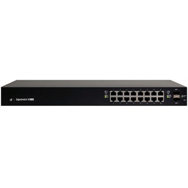 Коммутатор Ubiquiti EdgeSwitch ES-16-150W (16x10/100/1000Mbps LAN, 2xSFP, PoE, 150W max)
Коммутатор Ubiquiti EdgeSwitch ES-16-150W (16x10/100/1000Mbps LAN, 2xSFP, PoE, 150W max)