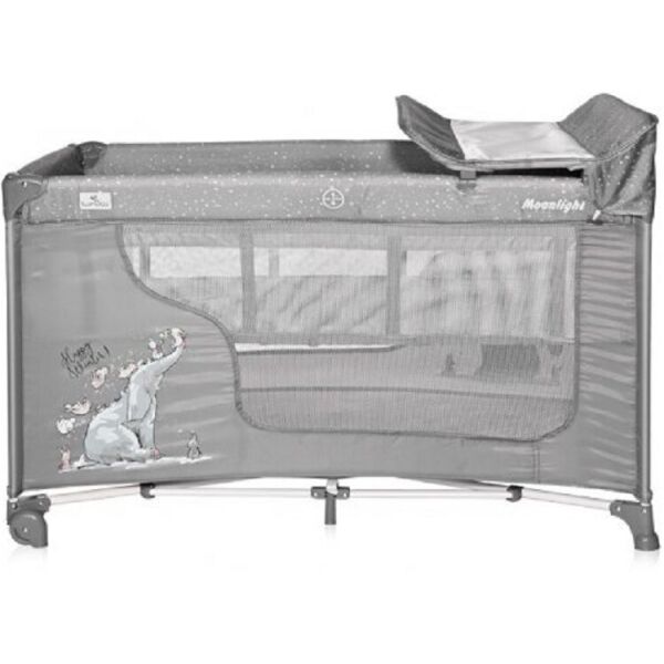 Манеж Lorelli MOONLIGHT 2L+ (grey fun)