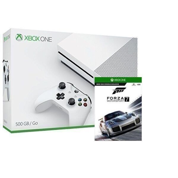 Microsoft Xbox One S 500GB White + Forza Motorsport 7 (Расширенная гарантия 18 месяцев)
Microsoft Xbox One S 500GB White + Forza Motorsport 7 (Расширенная гарантия 18 месяцев)