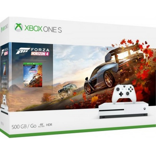 Microsoft Xbox One S 500Gb White + Forza Horizon 4 (ваучер на скачивание) (русская версия)
Microsoft Xbox One S 500Gb White + Forza Horizon 4 (ваучер на скачивание) (русская версия)