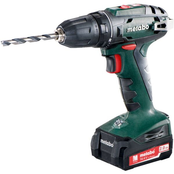Аккумуляторный шуруповерт Metabo BS 14,4 В + 2 акб 14.4 V 4 Ah + з/у SC 30 + кейс (602206530)
Аккумуляторный шуруповерт Metabo BS 14,4 В + 2 акб 14.4 V 4 Ah + з/у SC 30 + кейс (602206530)
