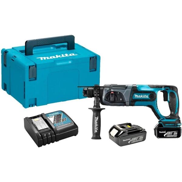 Аккумуляторный перфоратор Makita DHR241RFJ + 2x3 Ач LXT Li-ion + 22-х минутное з/у! + MakPac
Аккумуляторный перфоратор Makita DHR241RFJ + 2x3 Ач LXT Li-ion + 22-х минутное з/у! + MakPac