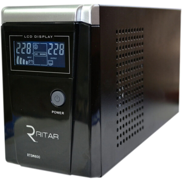 ИБП с правильной синусоидой RITAR RTSW-600 LCD (360Вт), 12В, под внешний АКБ, Q4 (320x132x210) 4,2 кг (260x85x140)
ИБП с правильной синусоидой RITAR RTSW-600 LCD (360Вт), 12В, под внешний АКБ, Q4 (320x132x210) 4,2 кг (260x85x140)