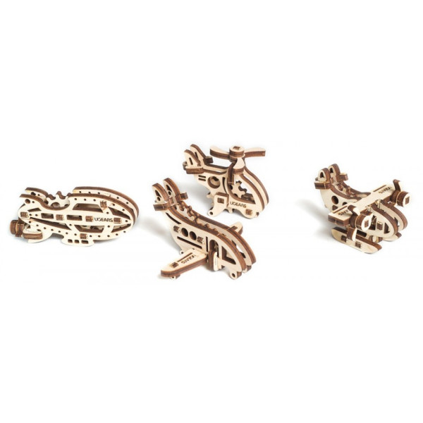 Конструктор 3D-пазл Ugears Фиджет Самолеты (70034)
Конструктор 3D-пазл Ugears Фиджет Самолеты (70034)