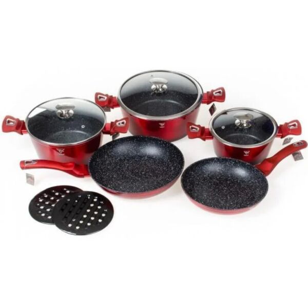 Набор кухонной посуды из алюминия с мраморным покрытием Top Kitchen TK00011 10 предметов Np
Набор кухонной посуды из алюминия с мраморным покрытием Top Kitchen TK00011 10 предметов Np