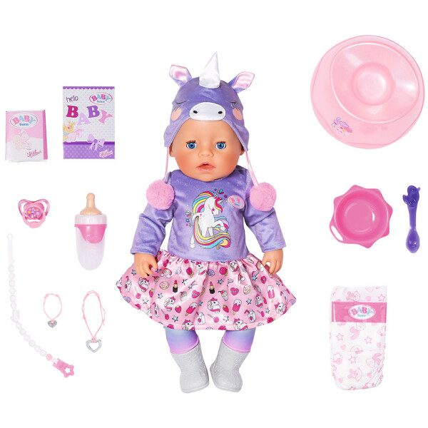 Кукла Zapf Creation BABY BORN серии Нежные объятия - Милый единорог (43 cm, с аксессуарами) (828847)
Кукла Zapf Creation BABY BORN серии Нежные объятия - Милый единорог (43 cm, с аксессуарами) (828847)