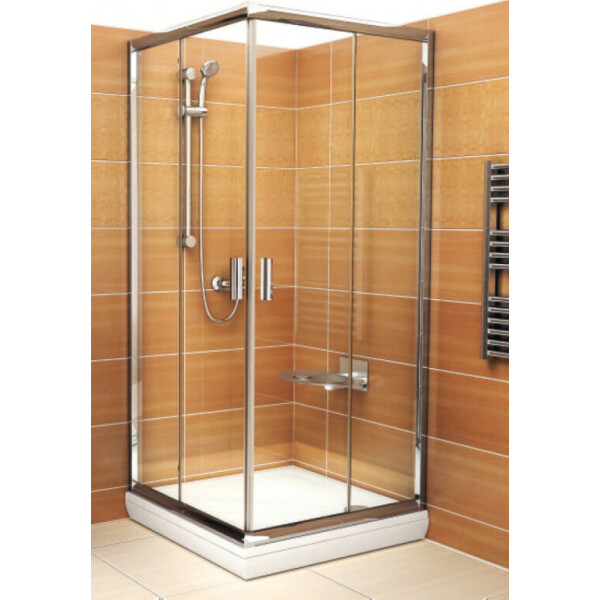 Душевая кабина RAVAK Blix BLRV 2-80 bright alu (Transparent), 1LV40C00Z1
