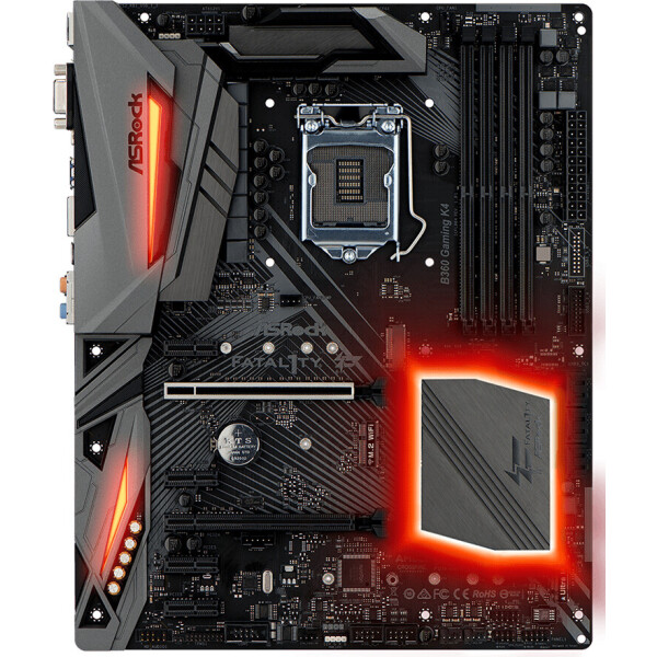 Материнская плата ASRock B360_GAMING_K4 s1151 B360 4xDDR4 M.2 HDMI-DVI-DP M.2 Socket 3 ATX
Материнская плата ASRock B360_GAMING_K4 s1151 B360 4xDDR4 M.2 HDMI-DVI-DP M.2 Socket 3 ATX