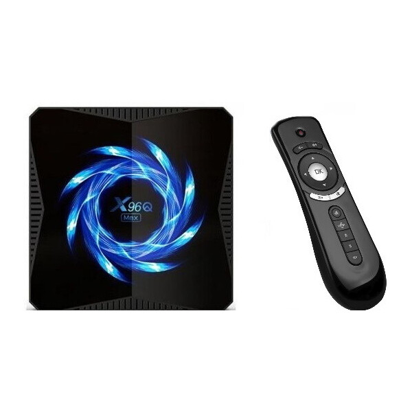 Приставка Smart TV Медиаплеер X96Q MAX 4гб 32Гб Allwinner H616 Андроид 10 + T2 Air Mouse Аэро пульт
Приставка Smart TV Медиаплеер X96Q MAX 4гб 32Гб Allwinner H616 Андроид 10 + T2 Air Mouse Аэро пульт