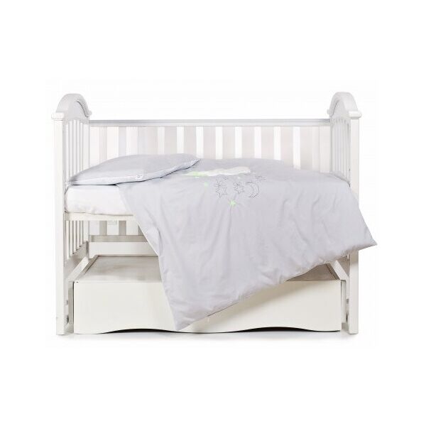 Комплект постельного белья детский 3 эл Babycentre & Twins Moonlight 4011-ZBTMO-010, grey, серый
Комплект постельного белья детский 3 эл Babycentre & Twins Moonlight 4011-ZBTMO-010, grey, серый