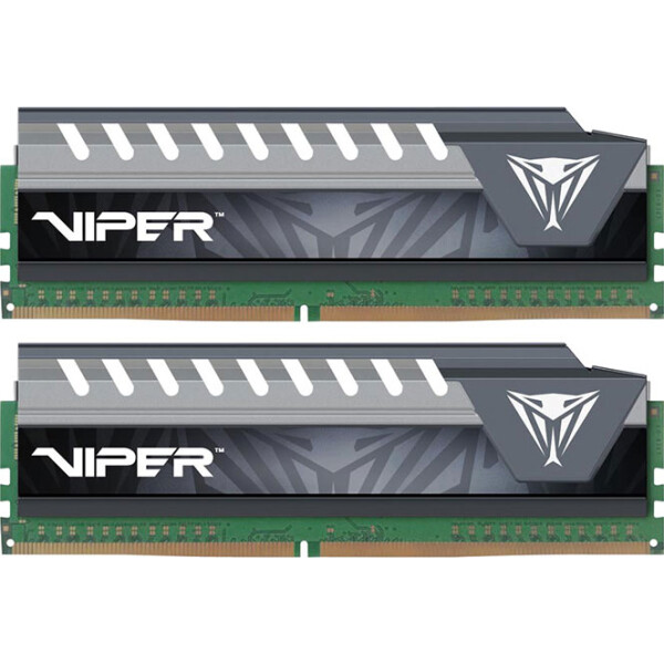 Оперативная память PATRIOT 8 GB (2x4GB) DDR4 2666 MHz Viper Elite Gray (PVE48G266C6KGY) 
Оперативная память PATRIOT 8 GB (2x4GB) DDR4 2666 MHz Viper Elite Gray (PVE48G266C6KGY)