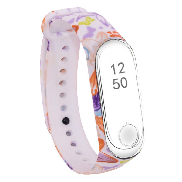 Силиконовый ремешок с рисунком для Xiaomi Mi Band 3/4 (Фиолетовые бабочки / Белый) (926429)
Силиконовый ремешок с рисунком для Xiaomi Mi Band 3/4 (Фиолетовые бабочки / Белый) (926429)