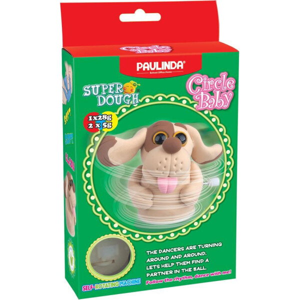 Масса для лепки Paulinda Super Dough Circle Baby Собака заводной механизм коричневая PL-081177-6
Масса для лепки Paulinda Super Dough Circle Baby Собака заводной механизм коричневая PL-081177-6
