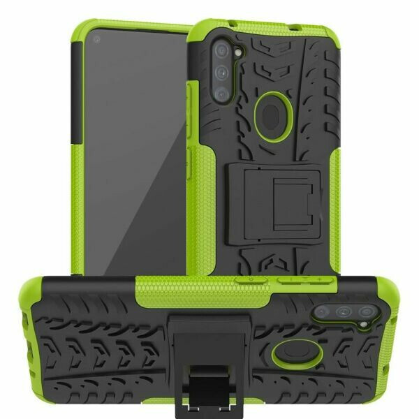 Чехол Armored для Samsung Galaxy M11 (M115) противоударный бампер с подставкой салатовый
Чехол Armored для Samsung Galaxy M11 (M115) противоударный бампер с подставкой салатовый