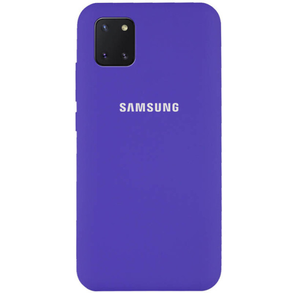 Чехол Silicone Cover Full Protective (AA) для Samsung Galaxy Note 10 Lite (A81) (Фиолетовый / Purple) (902051)
Чехол Silicone Cover Full Protective (AA) для Samsung Galaxy Note 10 Lite (A81) (Фиолетовый / Purple) (902051)