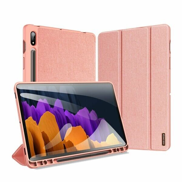 Чехол DUX DUCIS Domo Series для Samsung Galaxy Tab S7 Plus (T970/975) / Tab S7 FE (T730/735) - Rose Gold
Чехол DUX DUCIS Domo Series для Samsung Galaxy Tab S7 Plus (T970/975) / Tab S7 FE (T730/735) - Rose Gold