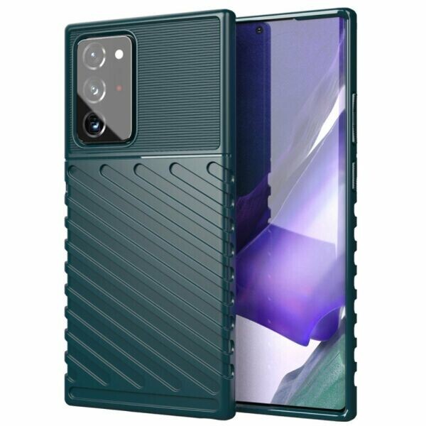 Защитный чехол Deexe Thunder Series для Samsung Galaxy Note 20 Ultra (N985) - Green
Защитный чехол Deexe Thunder Series для Samsung Galaxy Note 20 Ultra (N985) - Green
