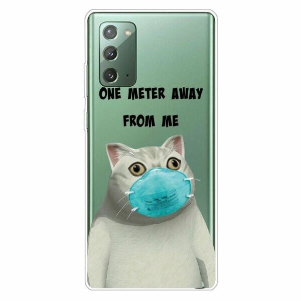 Силиконовый (TPU) чехол Deexe Pretty Glossy для Samsung Galaxy Note 20 (N980) - Cat in Mask
Силиконовый (TPU) чехол Deexe Pretty Glossy для Samsung Galaxy Note 20 (N980) - Cat in Mask