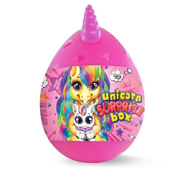 Детский игровой набор для творчества Яйцо Единорога Danko Toys UNICOR SURPRISE BOX 30 см 15 Cюрпризов Розово-жёлтый (DWB0122U)
Детский игровой набор для творчества Яйцо Единорога Danko Toys UNICOR SURPRISE BOX 30 см 15 Cюрпризов Розово-жёлтый (DWB0122U)