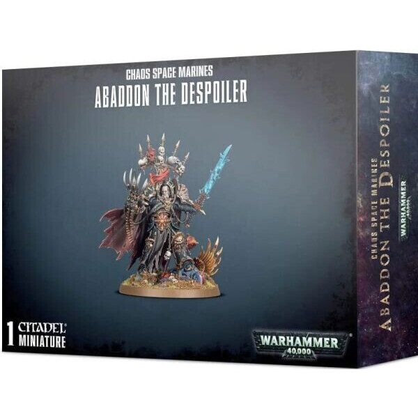 Настольная игра Games Workshop Chaos Space Marines Abaddon the Despoiler Warhammer 40000 (99120102101)
Настольная игра Games Workshop Chaos Space Marines Abaddon the Despoiler Warhammer 40000 (99120102101)