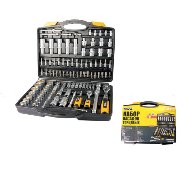 Набор головок для авто MasterTool 78-5112
Набор головок для авто MasterTool 78-5112
