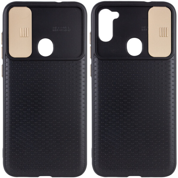 Чехол Camshield Black TPU со шторкой защищающей камеру для Xiaomi Redmi Note 9 / Redmi 10X Черный / Золотой
Чехол Camshield Black TPU со шторкой защищающей камеру для Xiaomi Redmi Note 9 / Redmi 10X Черный / Золотой