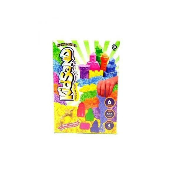 Набор креативного творчества KS-04-04U Кинетический песокKidSand коробка 600 г укр Danko Toys
Набор креативного творчества KS-04-04U Кинетический песокKidSand коробка 600 г укр Danko Toys